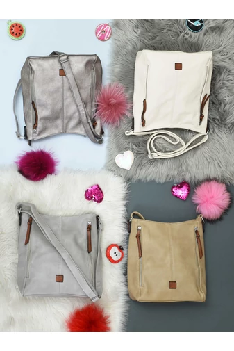 Černá dámská crossbody kabelka Bonluo z PU kůže 29*24*9cm