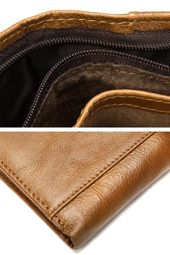 Hnědá pánská peněženka se vzorem orla Materiál Přírodní kůže Velikost (9,5*11*1,5cm)