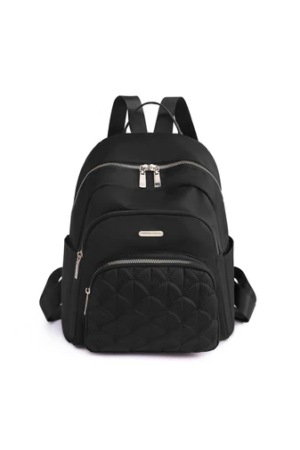 Černý batoh nepromokavý lehký odolný a praktický rozměr (33*28*12cm)