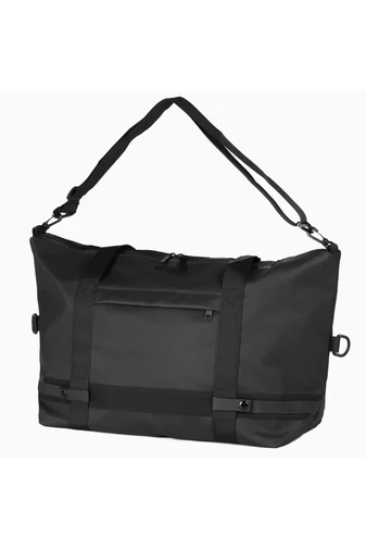 Středně Velká Černá Nepromokavá Cestovní Taška Z PU 43x19x35cm