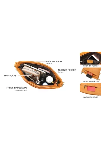 Crossbody kabelka přes rameno z přírodní kůže s raženým květinovým vzorem,. Béžová (22×22×10 cm)