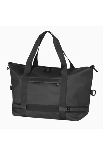 Středně Velká Černá Nepromokavá Cestovní Taška Z PU 43x19x35cm